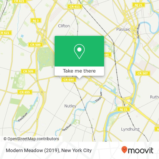 Modern Meadow (2019) map