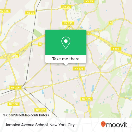 Jamaica Avenue School map