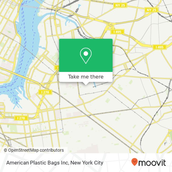 American Plastic Bags Inc map