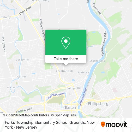 Forks Township Elementary School Grounds map