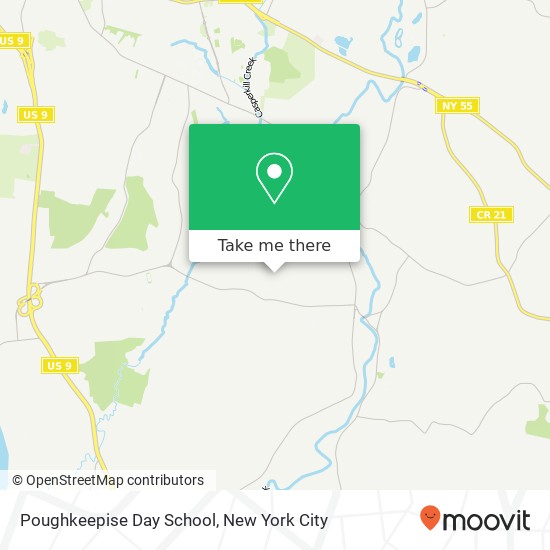 Mapa de Poughkeepise Day School