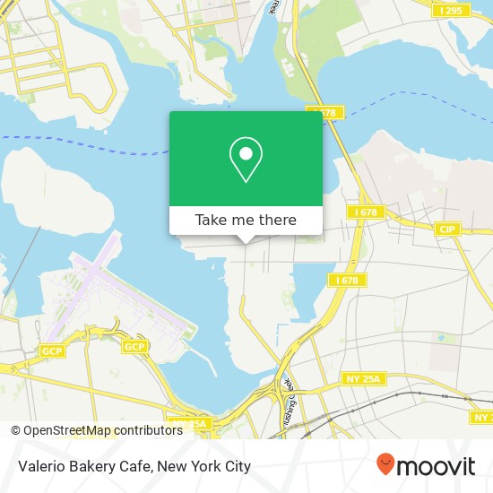 Mapa de Valerio Bakery Cafe