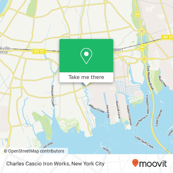Mapa de Charles Cascio Iron Works