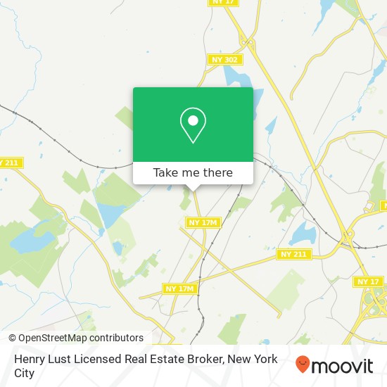 Mapa de Henry Lust Licensed Real Estate Broker