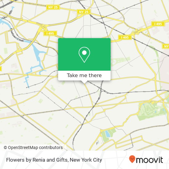 Flowers by Renia and Gifts map