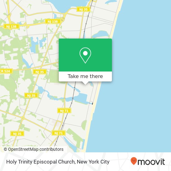 Mapa de Holy Trinity Episcopal Church