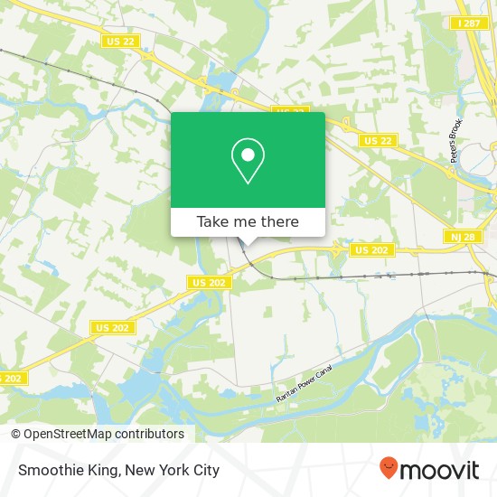 Mapa de Smoothie King