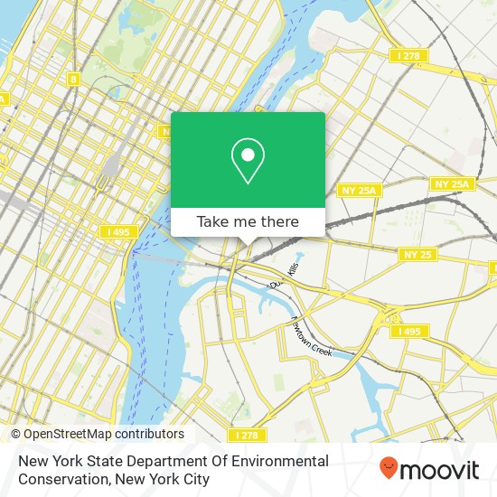 New York State Department Of Environmental Conservation map