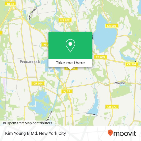 Kim Young B Md map