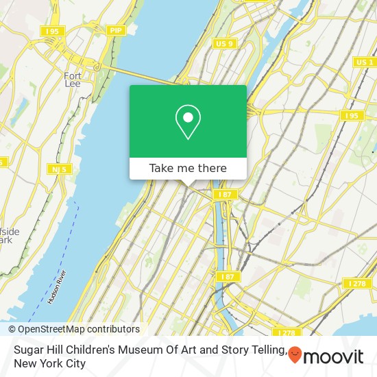 Sugar Hill Children's Museum Of Art and Story Telling map