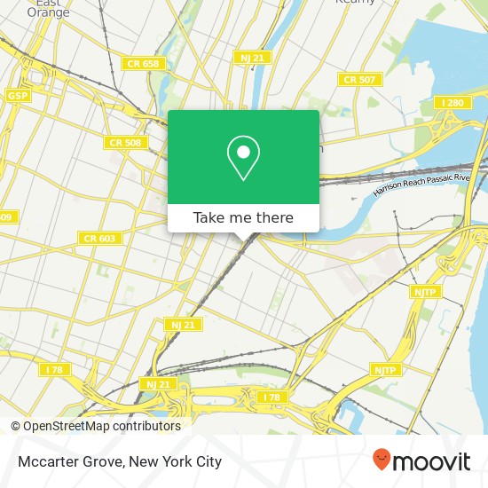 Mccarter Grove map