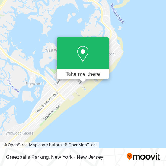Greezballs Parking map