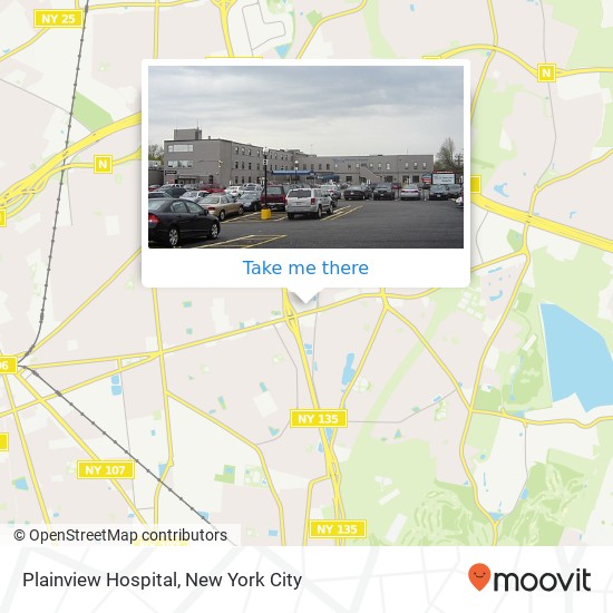 Plainview Hospital map