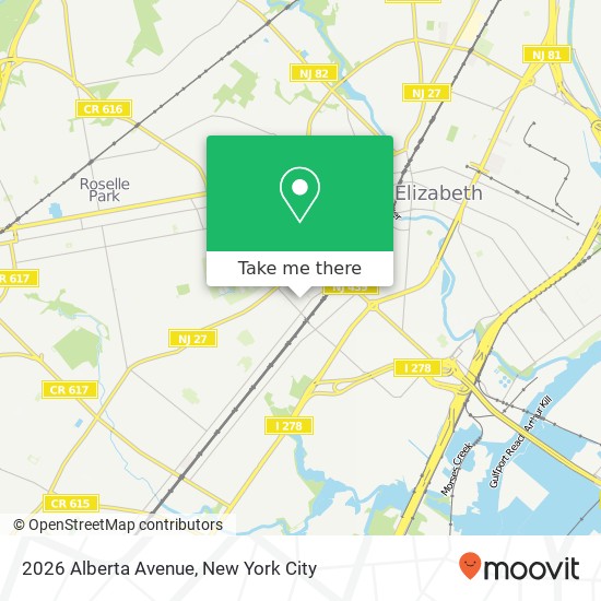2026 Alberta Avenue map