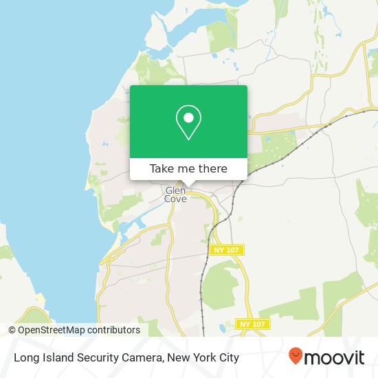 Long Island Security Camera map