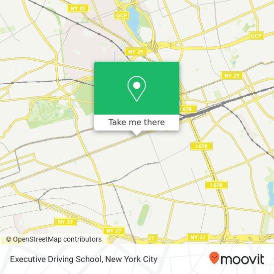 Mapa de Executive Driving School