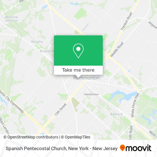 Mapa de Spanish Pentecostal Church