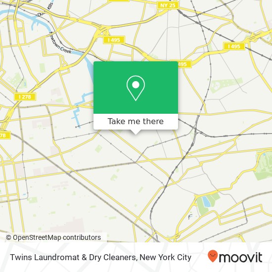 Mapa de Twins Laundromat & Dry Cleaners