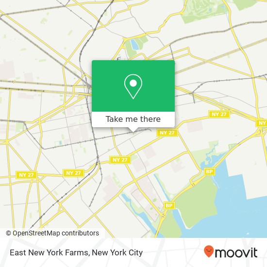 East New York Farms map