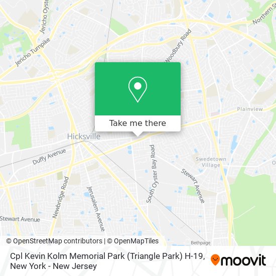 Mapa de Cpl Kevin Kolm Memorial Park (Triangle Park) H-19