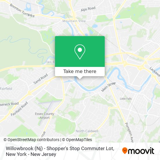Willowbrook (Nj) - Shopper's Stop Commuter Lot map