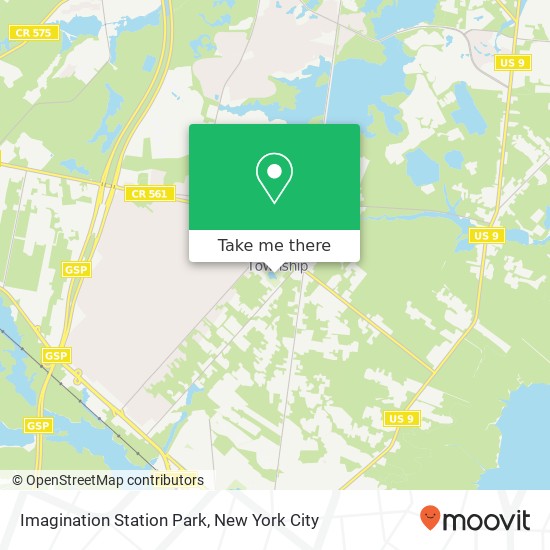Mapa de Imagination Station Park