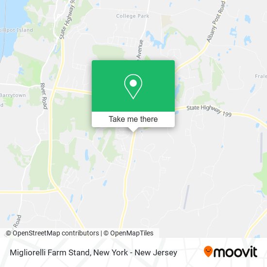 Migliorelli Farm Stand map