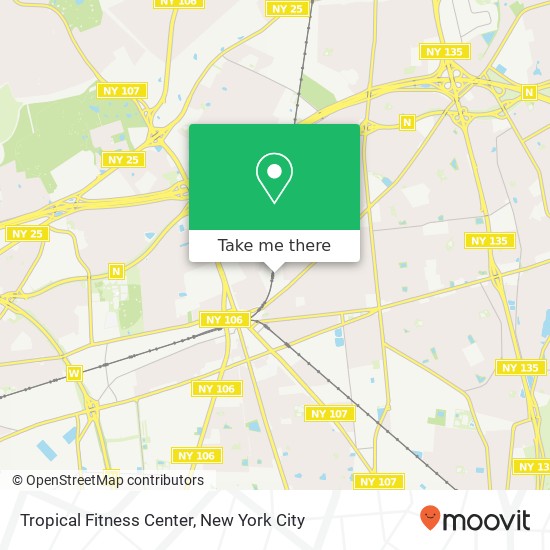 Tropical Fitness Center map