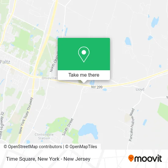 Time Square map