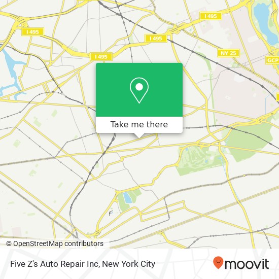 Five Z's Auto Repair Inc map