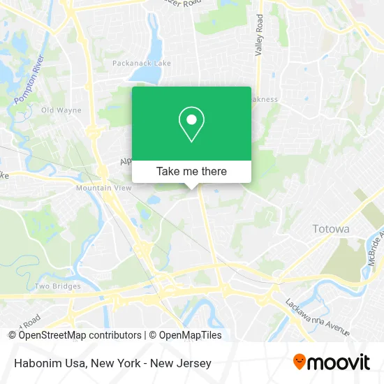 Habonim Usa map