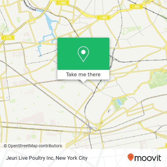 Jeuri Live Poultry Inc map