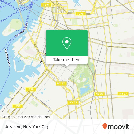 Jewelers map