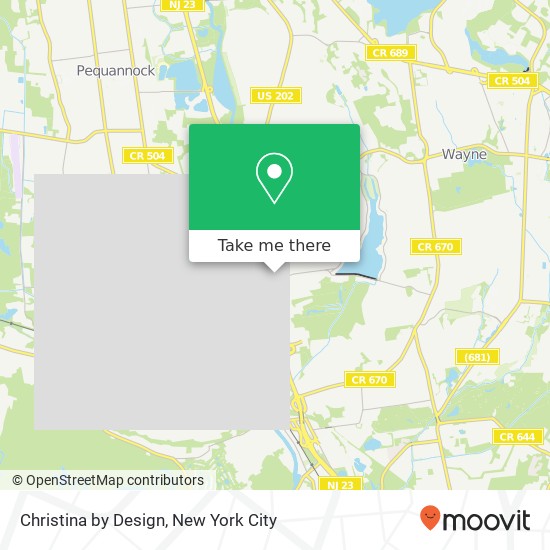 Mapa de Christina by Design