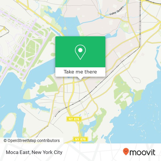 Moca East map