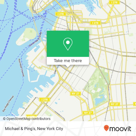 Mapa de Michael & Ping's