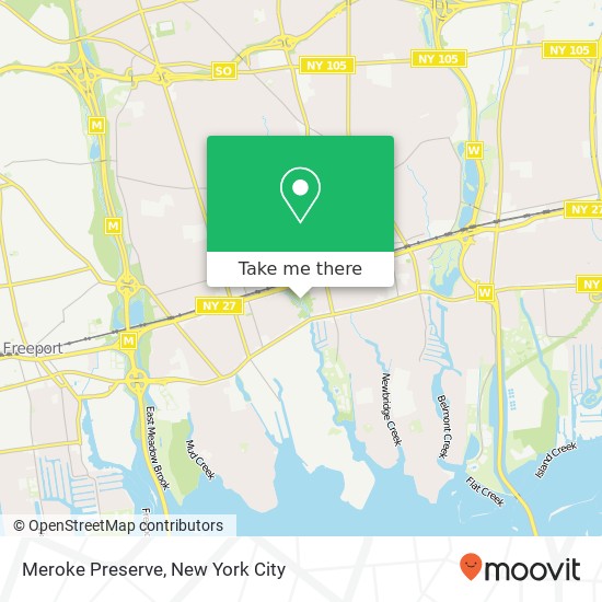 Meroke Preserve map