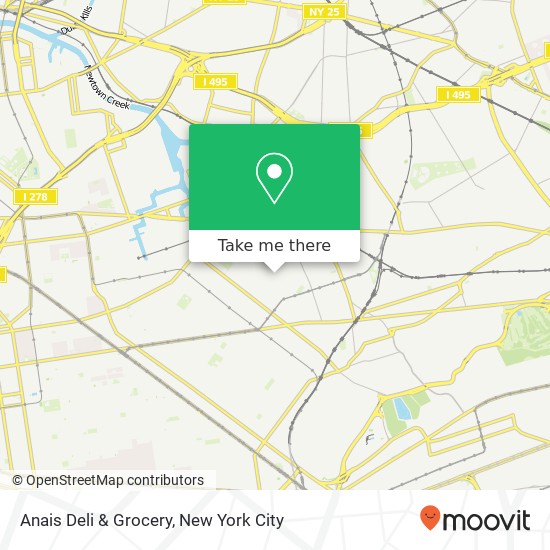 Anais Deli & Grocery map