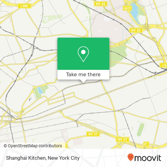 Shanghai Kitchen map