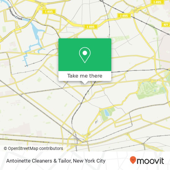 Mapa de Antoinette Cleaners & Tailor