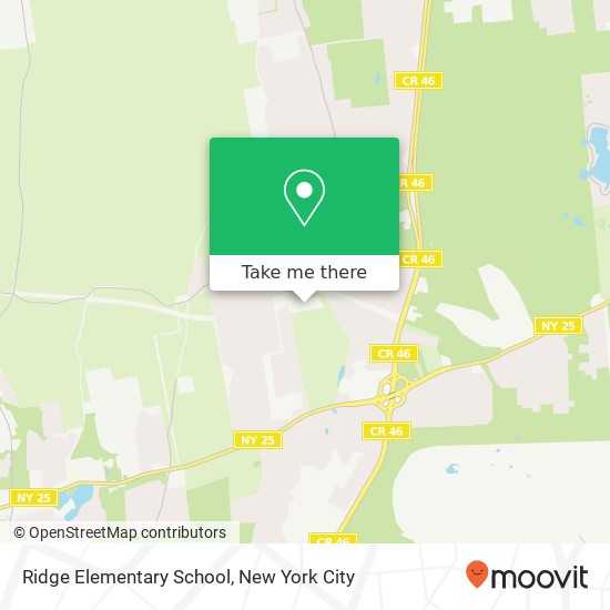 Mapa de Ridge Elementary School