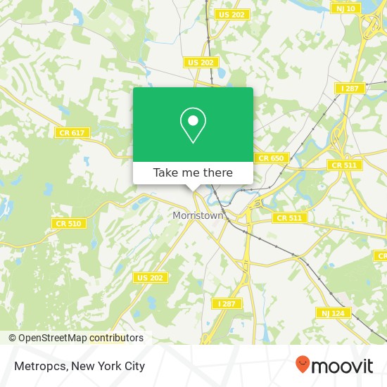 Metropcs map