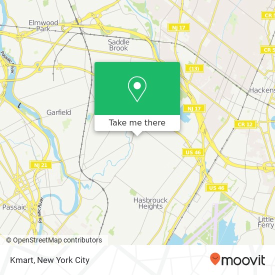Kmart map