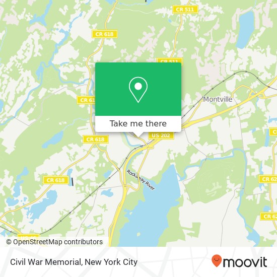 Civil War Memorial map