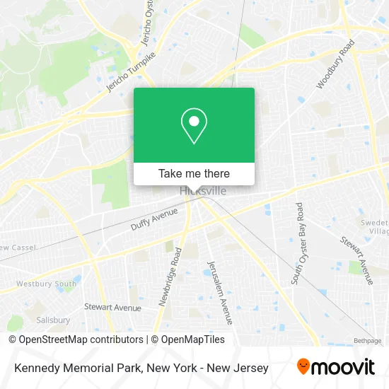 Mapa de Kennedy Memorial Park