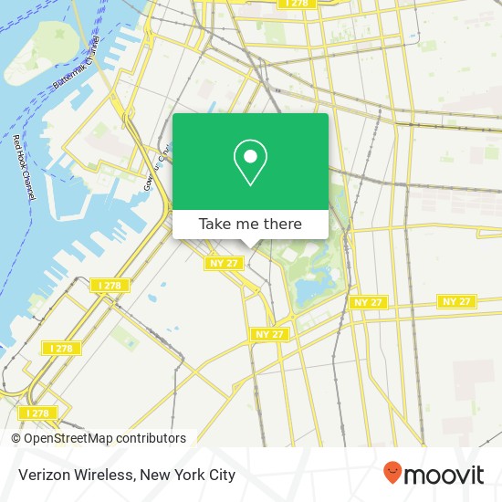 Verizon Wireless map