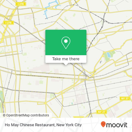 Mapa de Ho May Chinese Restaurant