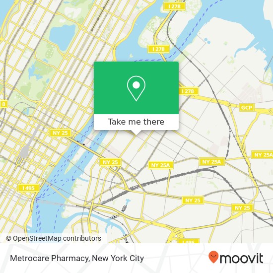 Metrocare Pharmacy map