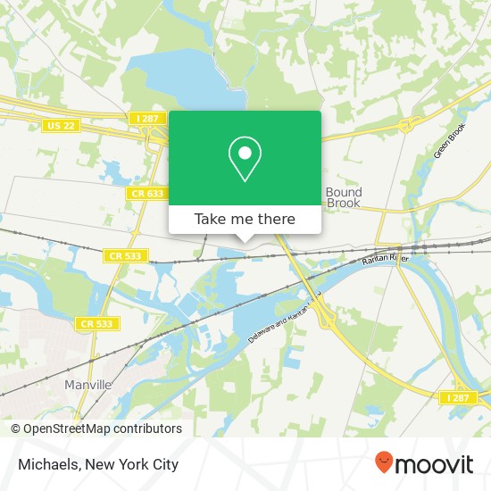 Michaels map