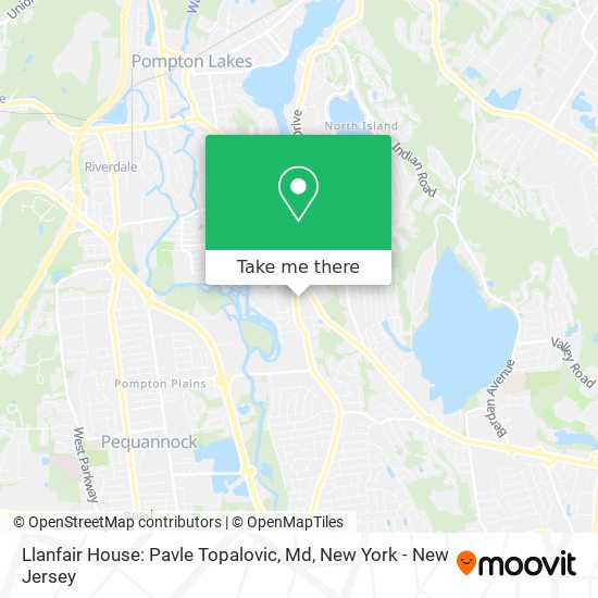 Llanfair House: Pavle Topalovic, Md map
